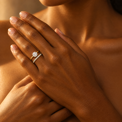 Minimalist Gold Band ring