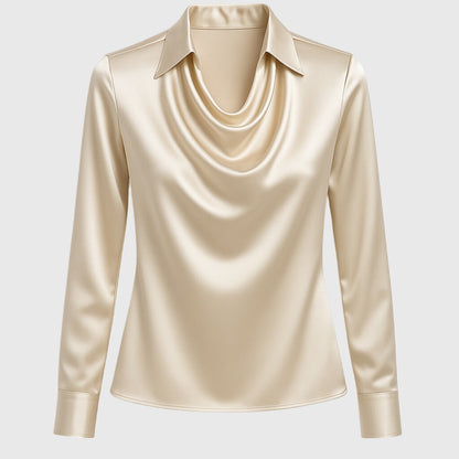 Brooklyn – Camicetta Elegante in Satin Lucido