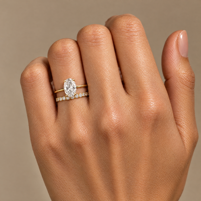Slim Pavé Band ring