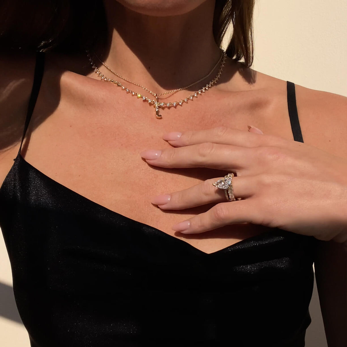 Crystal Station Necklace