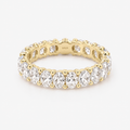 Oval Eternity Band Ring