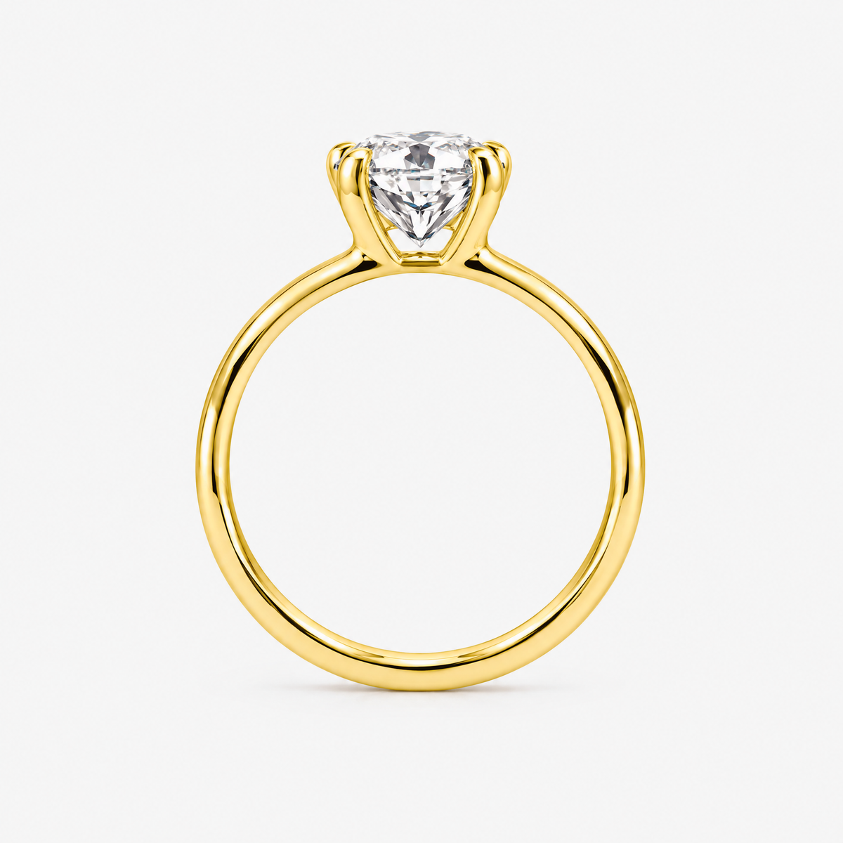 Grand Oval Solitaire ring