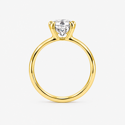 Grand Oval Solitaire ring
