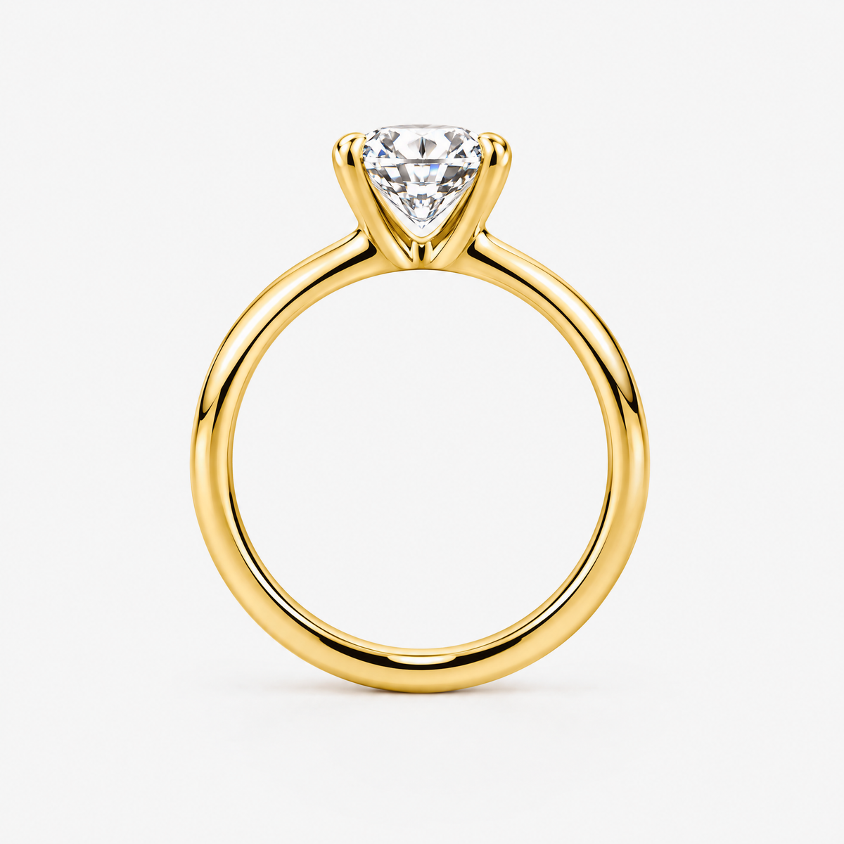 Round Solitaire ring
