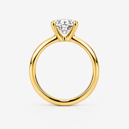 Round Solitaire ring