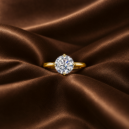 Round Solitaire ring
