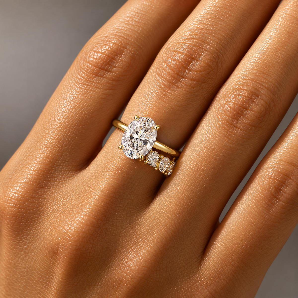 Classic Oval Solitaire ring