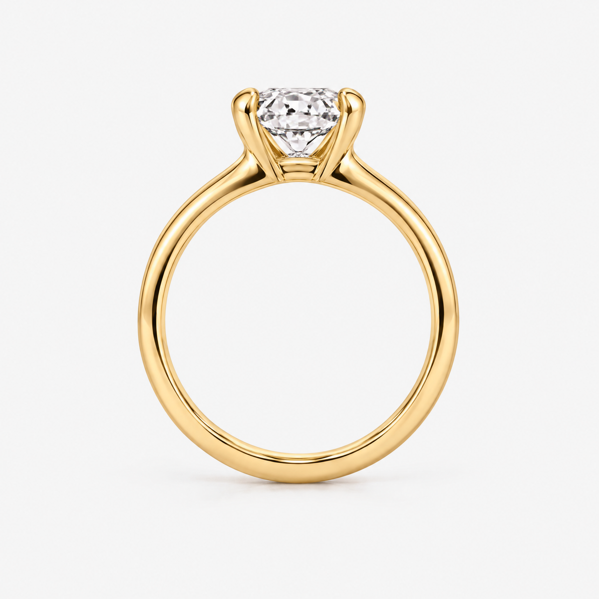Radiant-Cut Solitaire ring
