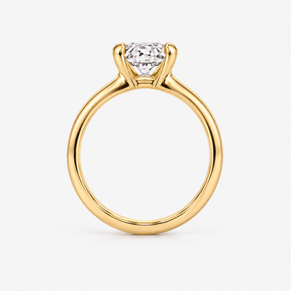 Radiant-Cut Solitaire ring