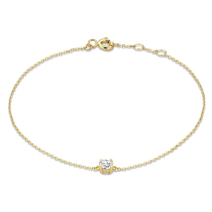 Dalynette | Bracciale con Pietre di Moissanite in Oro 14k