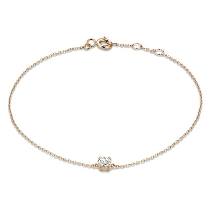 Dalynette | Bracciale con Pietre di Moissanite in Oro 14k