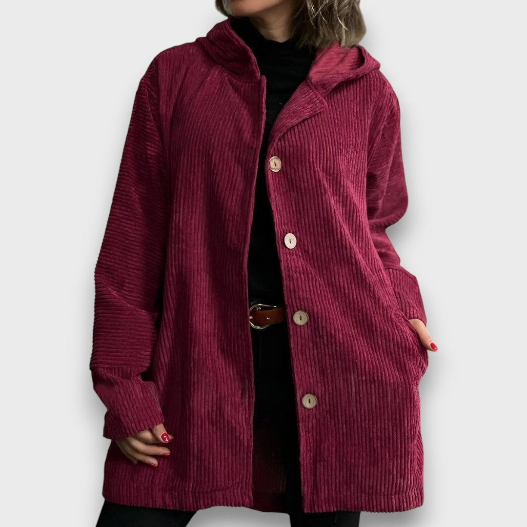Corvianne – Giacca con Cappuccio Casual