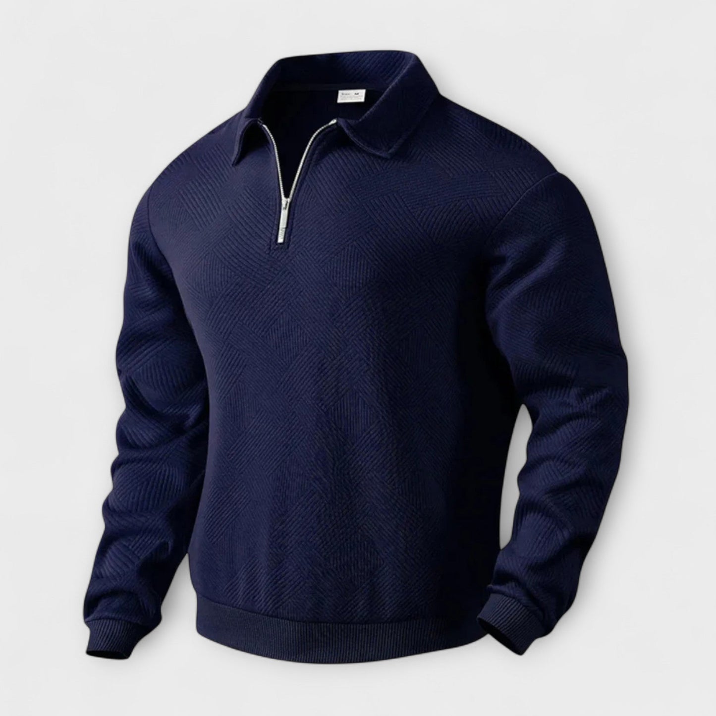 Bernard | Polo con zip casual – eleganza e comfort quotidiano