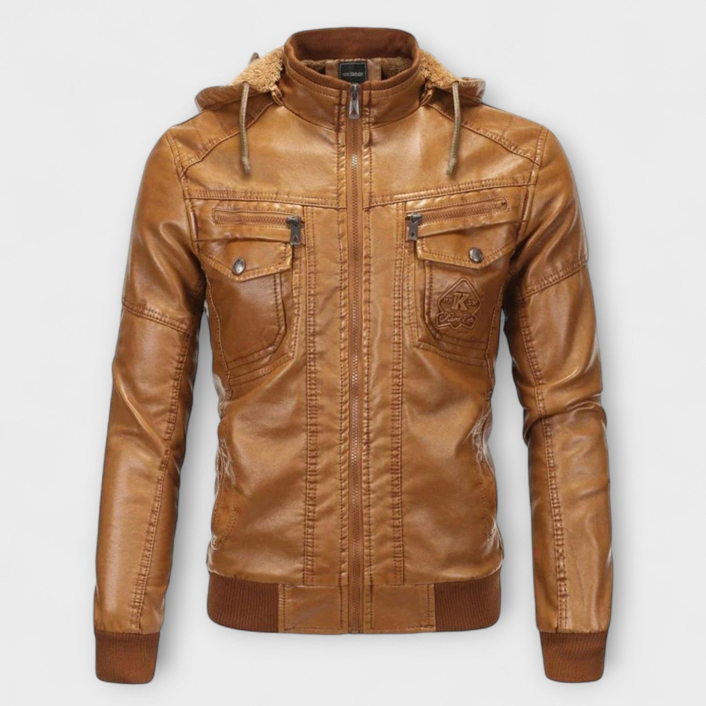 Giacca in Pelle di Lusso