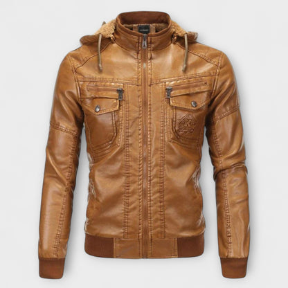 Giacca in Pelle di Lusso