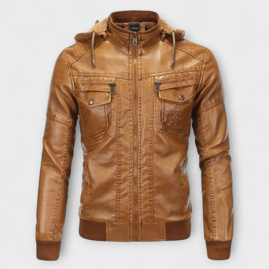Giacca in Pelle di Lusso