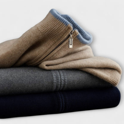 Giacca in maglia con zip