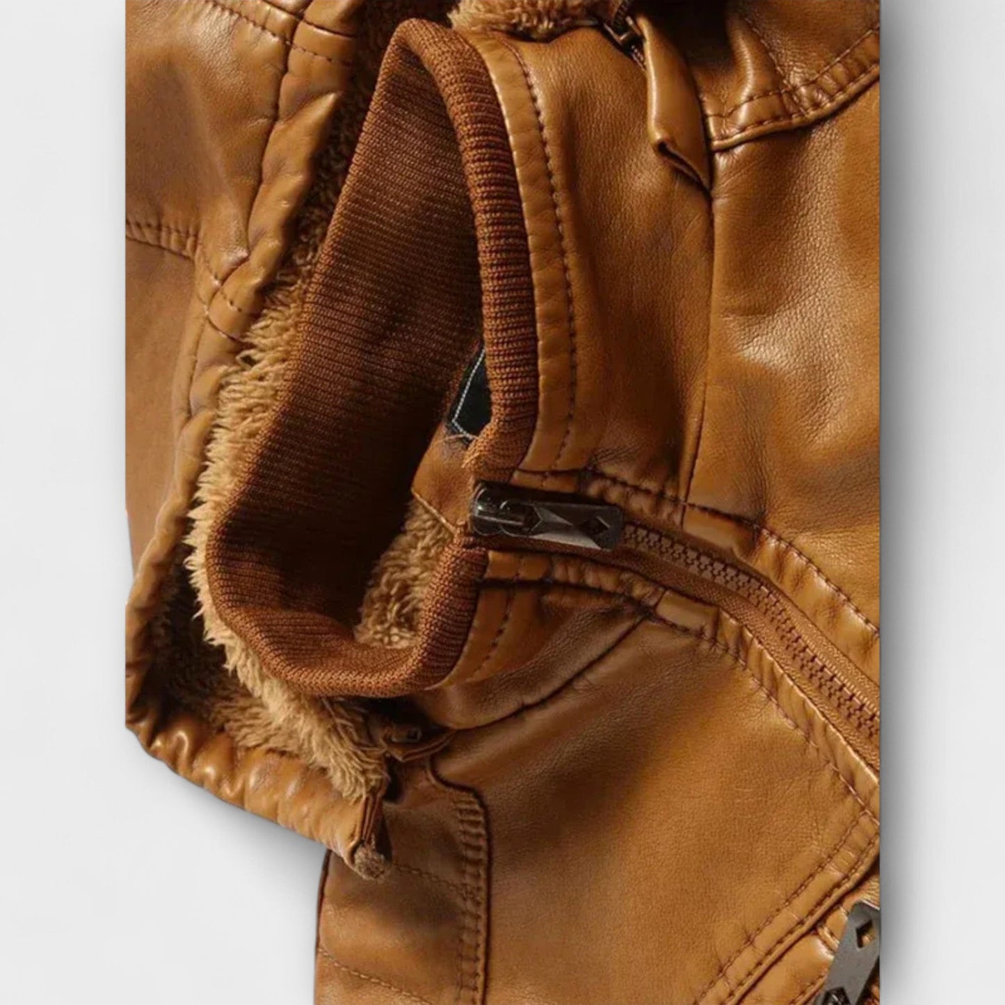 Giacca in Pelle di Lusso