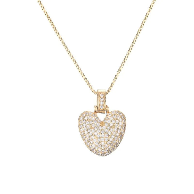 Collana con iniziale Diamond Bubble