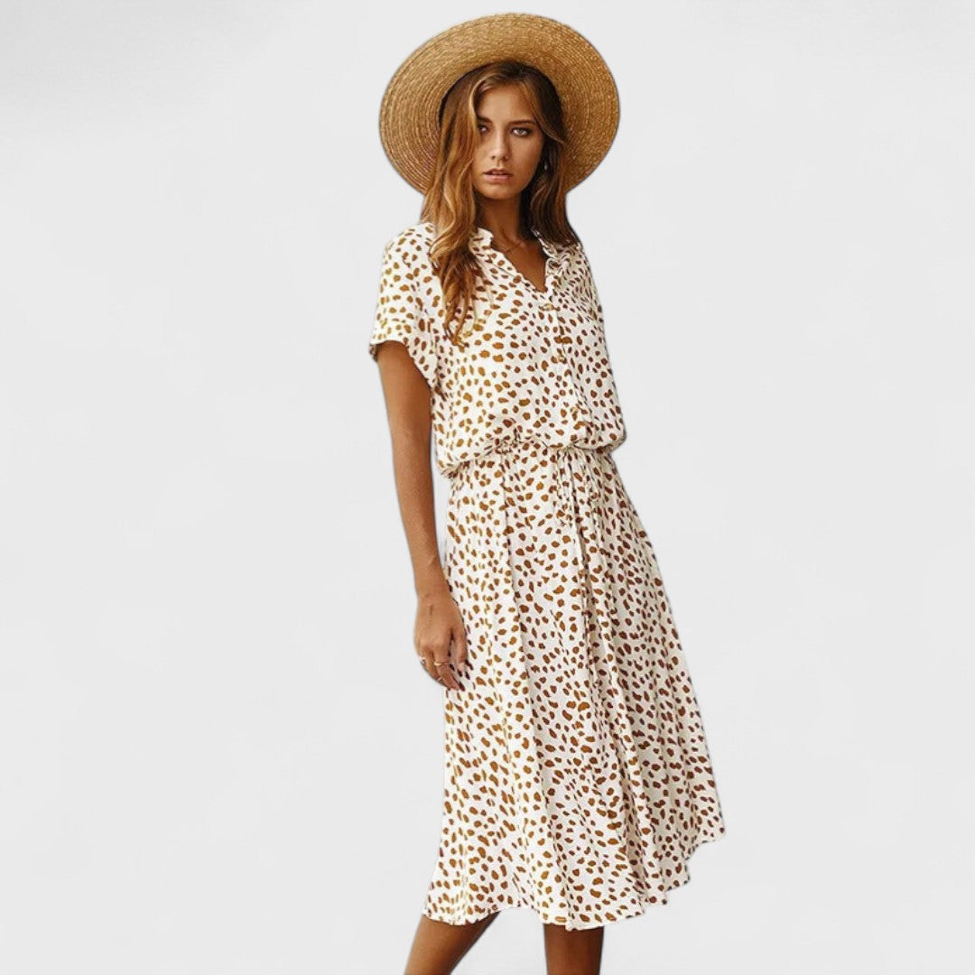 Madelina - Elegante abito estivo multicolore 