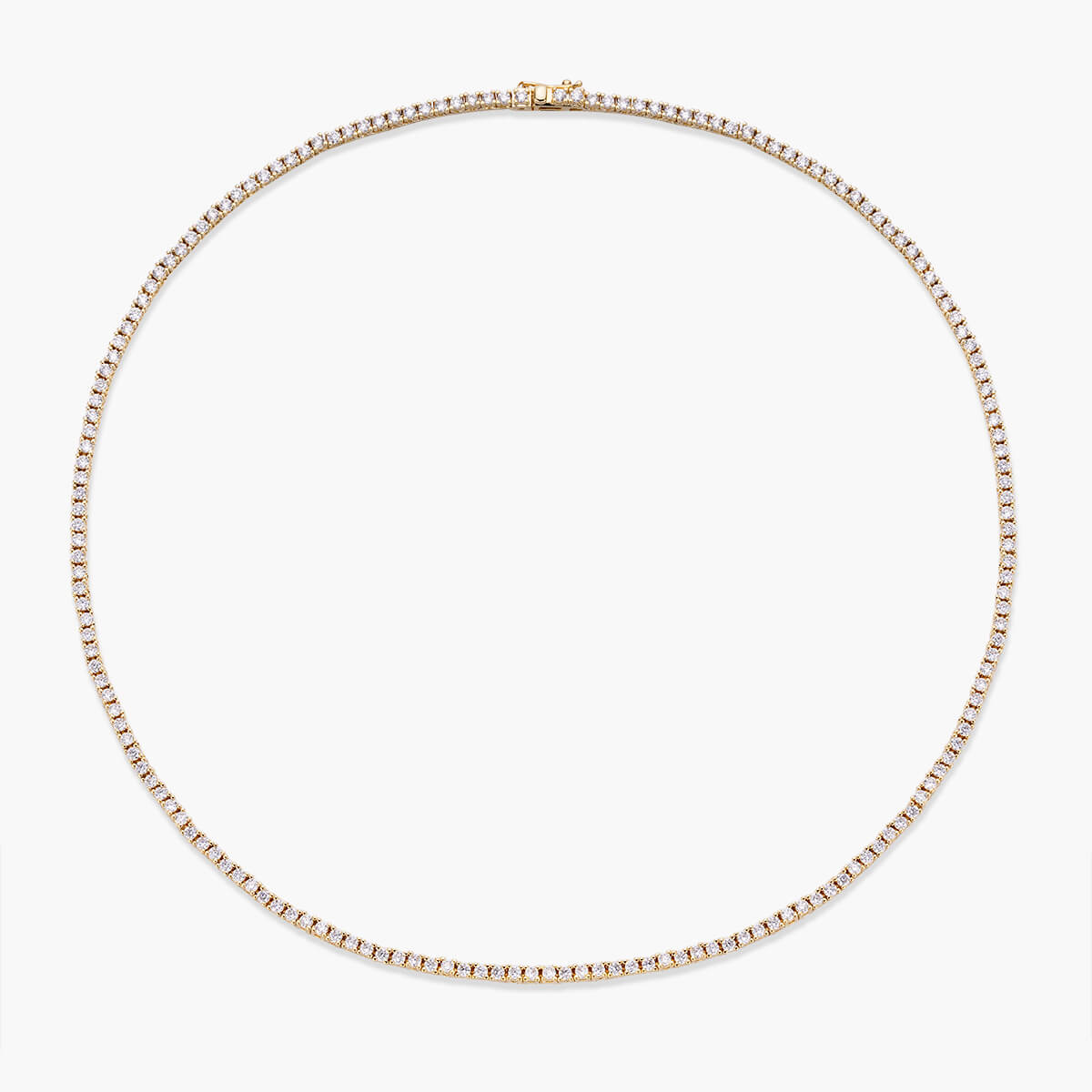 Petite Tennis Necklace (2 mm)