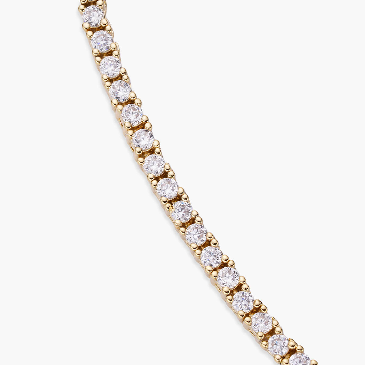 Petite Tennis Necklace (2 mm)