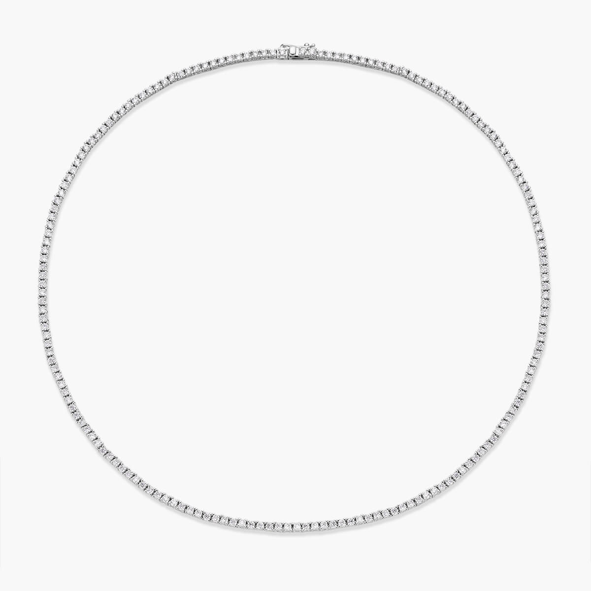Petite Tennis Necklace (2 mm)