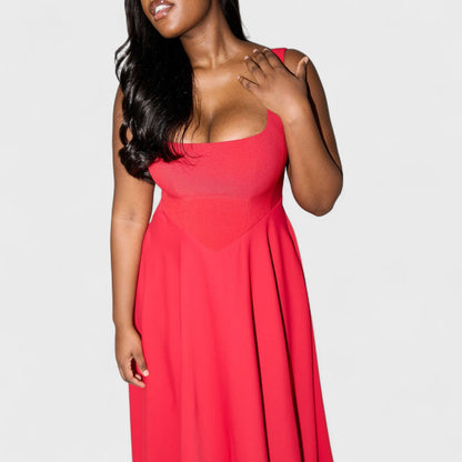 Amelia – Abito midi fluido senza tempo