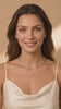 Model wearing the Petite Tennis Necklace