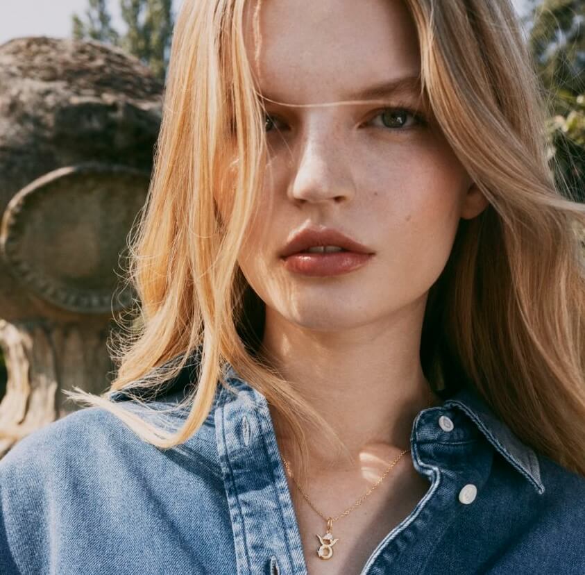 Taurus Zodiac Necklace