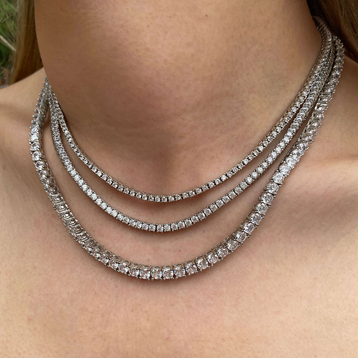 Tennis Necklace (4 mm)