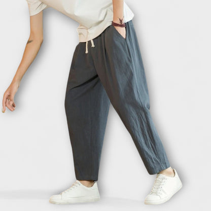 Pantaloni Casual in Cotone