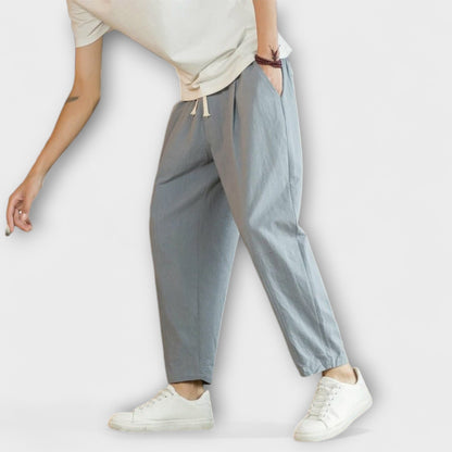 Pantaloni Casual in Cotone
