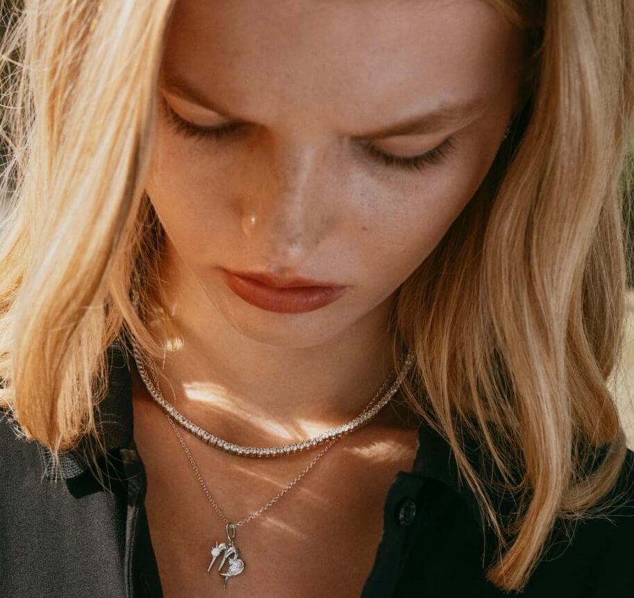 Virgo Zodiac Necklace